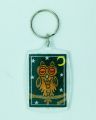 Owl Coloured Pencil Key Ring 55 x 40mm from Alison Perkins