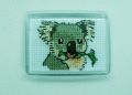 Koala Cross Stitch Badge from Alison Perkins (56 x 42mm)