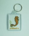 Seahorse Cross Stitch Key Ring from Alison Perkins (52 x 42mm)